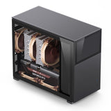 Jonsbo D31 Screen MATX Fodral, Härdat Glas - Svart