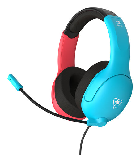 Turtle Beach Airlite Fit Kablet Gaming Headset - Sort/Blå/Rød