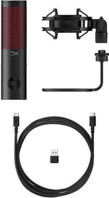 HyperX QuadCast 2 – mikrofon USB (czarny) Hewlett-Packard