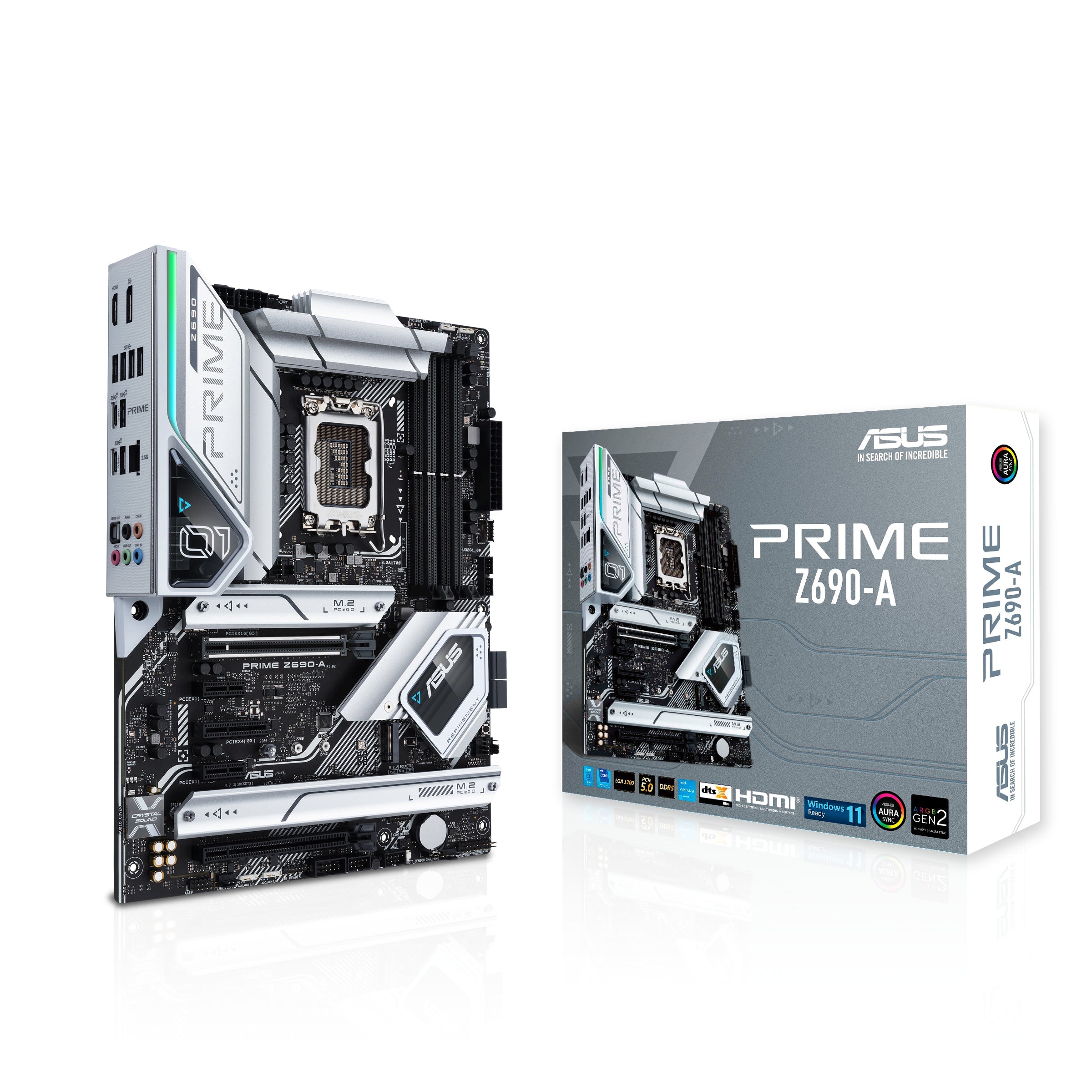 ASUS PRIME Z690-A (ATX, Z690, LGA 1700, DDR5)