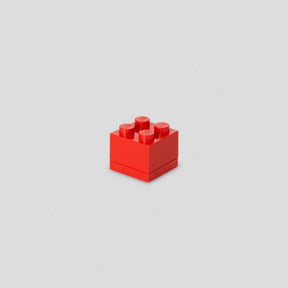 Room Copenhagen LEGO Mini Box 4 red - RC40111730 Room Copenhagen