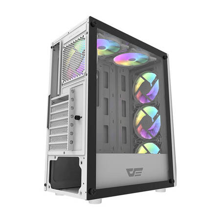 Datorfodral Darkflash DK150 Med 3st Fläktar (vit)