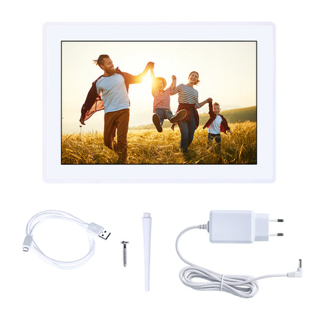 Rollei Smart Frame WiFi 100 – 10,1″ digital fotoramme, hvid – detalje eller anvendelse 4