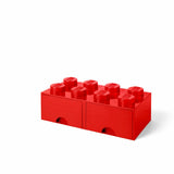 Room Copenhagen LEGO Brick Drawer 8 red - RC40061730 Room Copenhagen