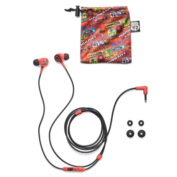 PowerA Trådbundna Hörlurar - Mario Kart Motors (Nintendo Switch)