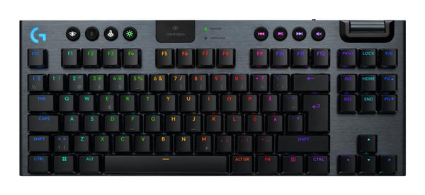Logitech - G915 X LIGHTSPEED TKL Wireless Gaming KB Clicky Black Nordic