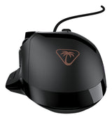 Turtle Beach Command MC3 – kablet gamingmus, sort – Bagside og logo