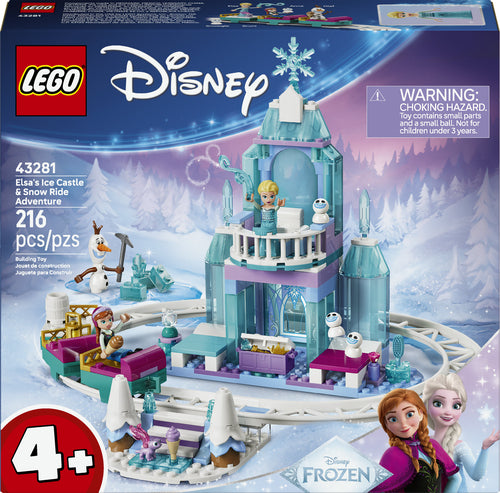 LEGO Disney Princess Elsa's sleigh ride around the Ice Palace