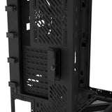 ASUS ROG CRONOX GR801 CURVE TG ARGB BLACK – detalje af tilslutninger (vinkel 2)