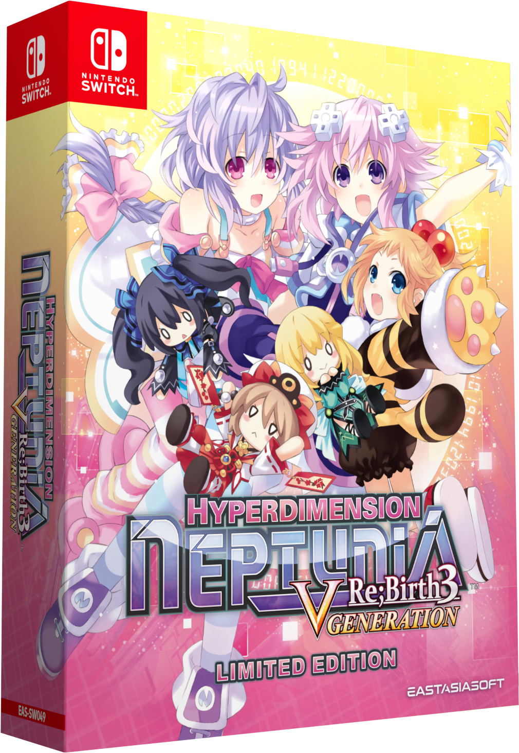 Hyperdimension Neptunia ReBirth3: V Generation (Limited Edition) (Import) – Nintendo Switch – forside