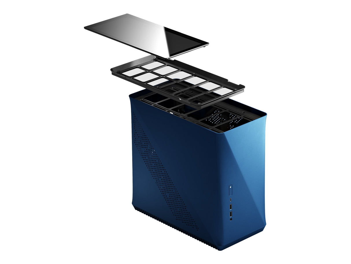 Fractal Design - ERA ITX - Cobalt/härdat glas