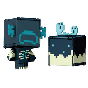Minecraft - Mob Head Minis Flipping Figs - Warden & Sculk Catalyst Minecraft