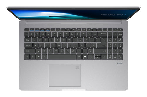 ASUS ExpertBook P1 P1503CVA-S72481X – tastatur og arbejdsflade set ovenfra