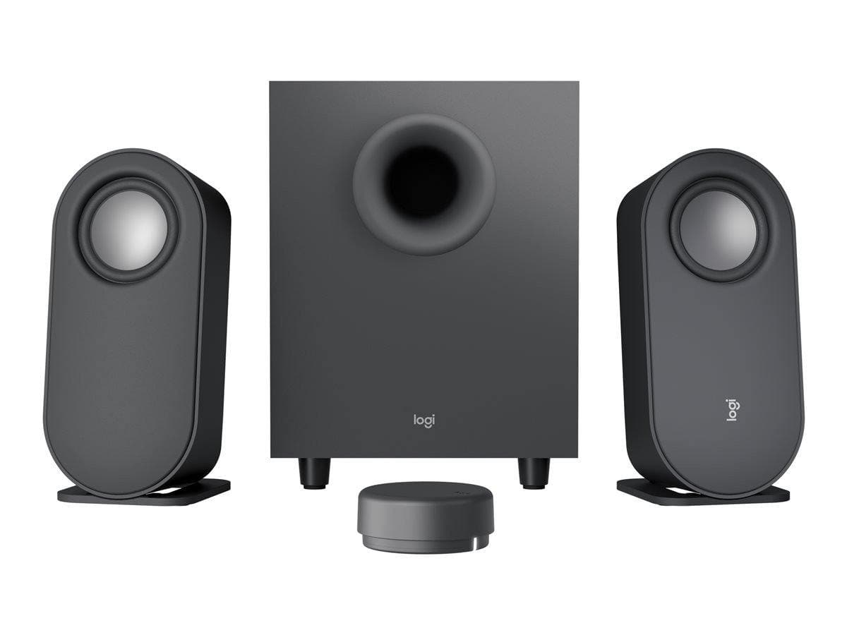 Logitech - Z407 Datorhögtalare Med Subwoofer Och Bluetooth-anslutning - Grafit