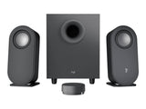 Logitech - Z407 Datorhögtalare Med Subwoofer Och Bluetooth-anslutning - Grafit
