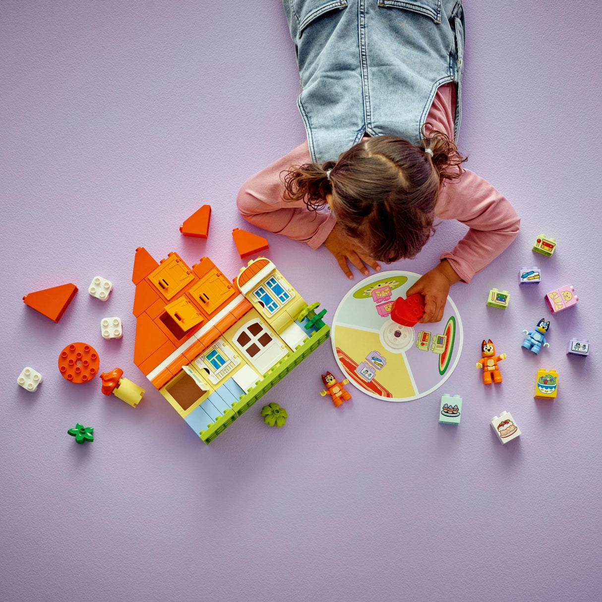 LEGO - DUPLO Bluey - Bluey's Family House with Memory Game (10459) LEGO