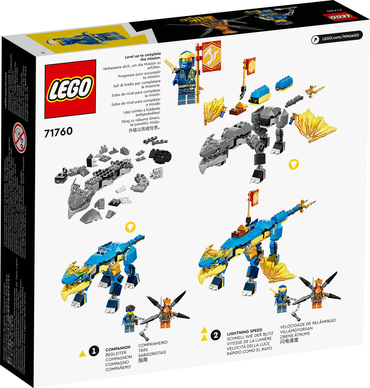 LEGO Ninjago Jay&#039;s Thunder Dragon EVO - 71760