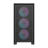 Datorfodral Darkflash DRX70 MESH + 4 RGB-fläktar (svart)