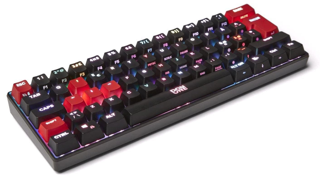 Don One Mk200 Rgb Mini Mekaniskt Speltangentbord 62 Nycklar
