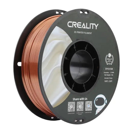 Creality CR-Silk PLA filament – kobber, 1 kg