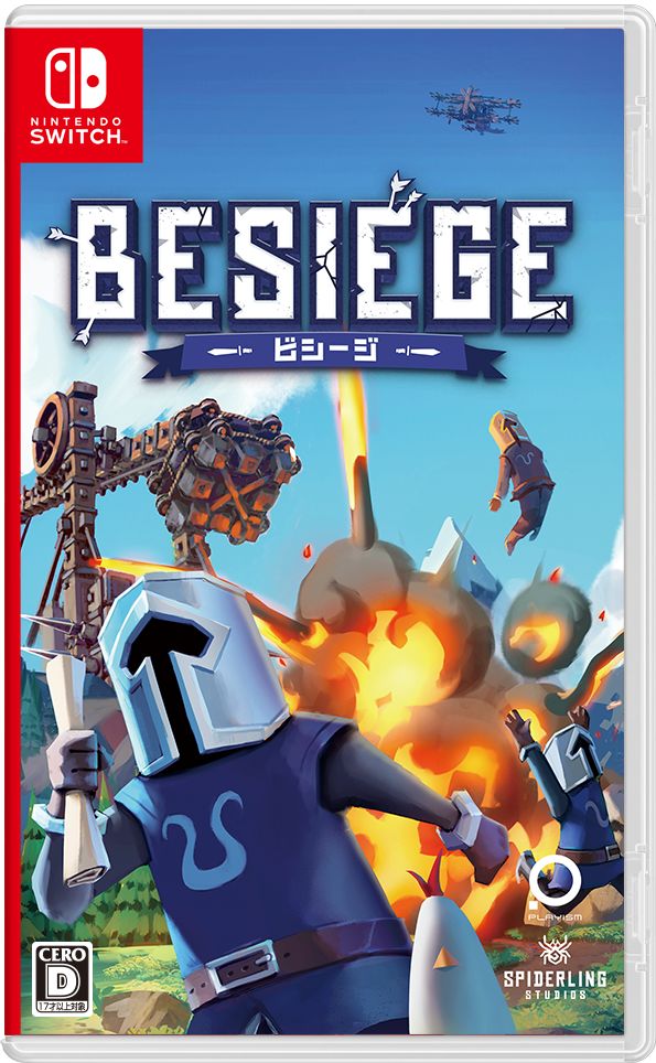 Besiege (Multi-Language) (Import) – omslag til Nintendo Switch