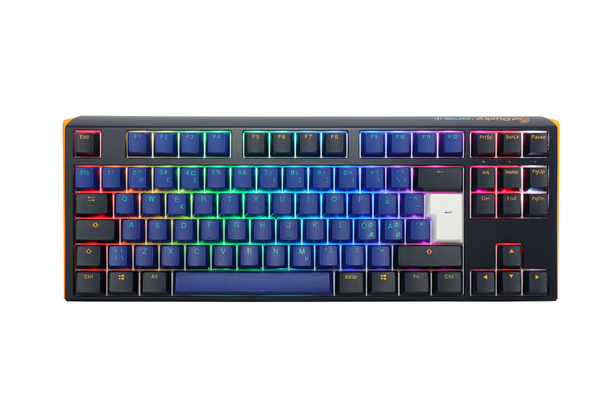 Ducky One 3 - Horizon Nordic - TKL - Körsbärsröd