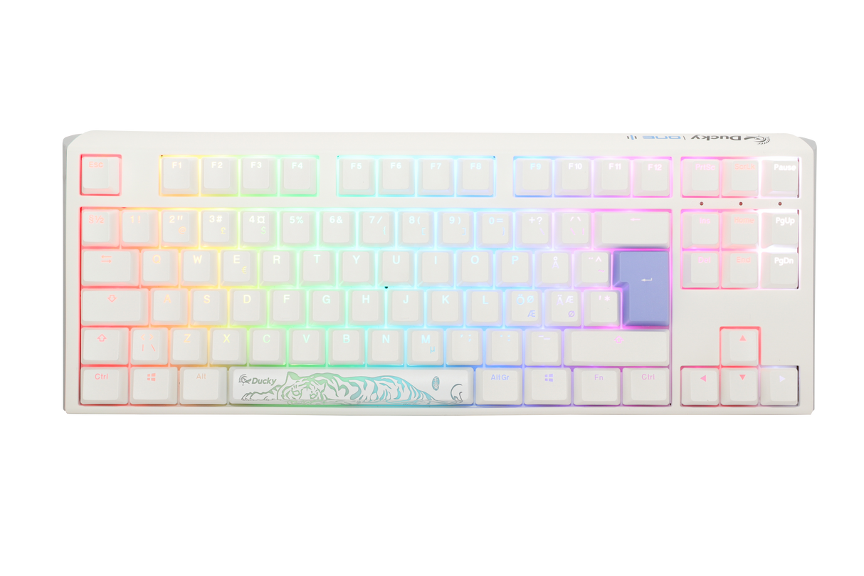 Ducky One 3 - Renvit Nordisk - TKL - Körsbärsbrun