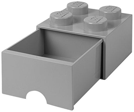 Room Copenhagen LEGO Brick Drawer 4 grey - RC40051740 Room Copenhagen