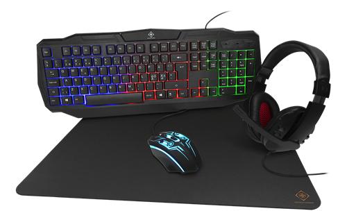 4-i-1 RGB Game Kit, RGB/svart