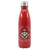 Super Mario - Metallflaska - Röd - 780 ML