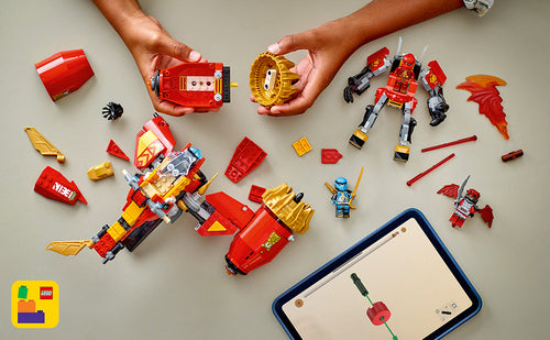 LEGO NINJAGO 71830 Burzowy jeździec-mech Kaia Lego