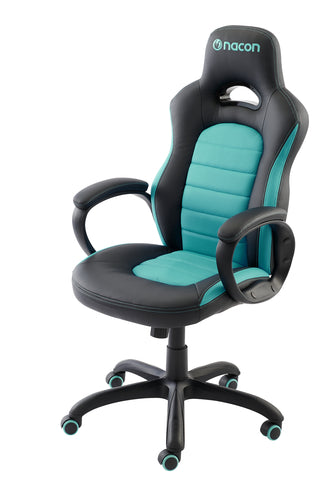 Nacon CH-350 gamingstol – sort/turkis – detalje 1