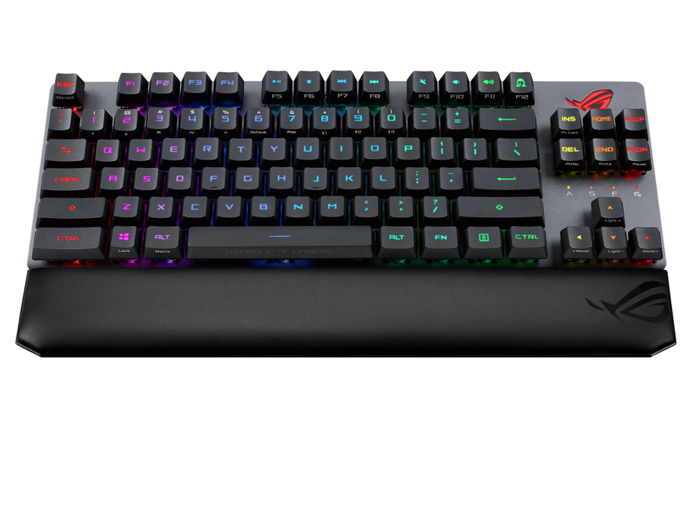 ASUS ROG Strix Scope RX TKL Deluxe Trådlöst Speltangentbord (RX Optical Mechanical Switches)