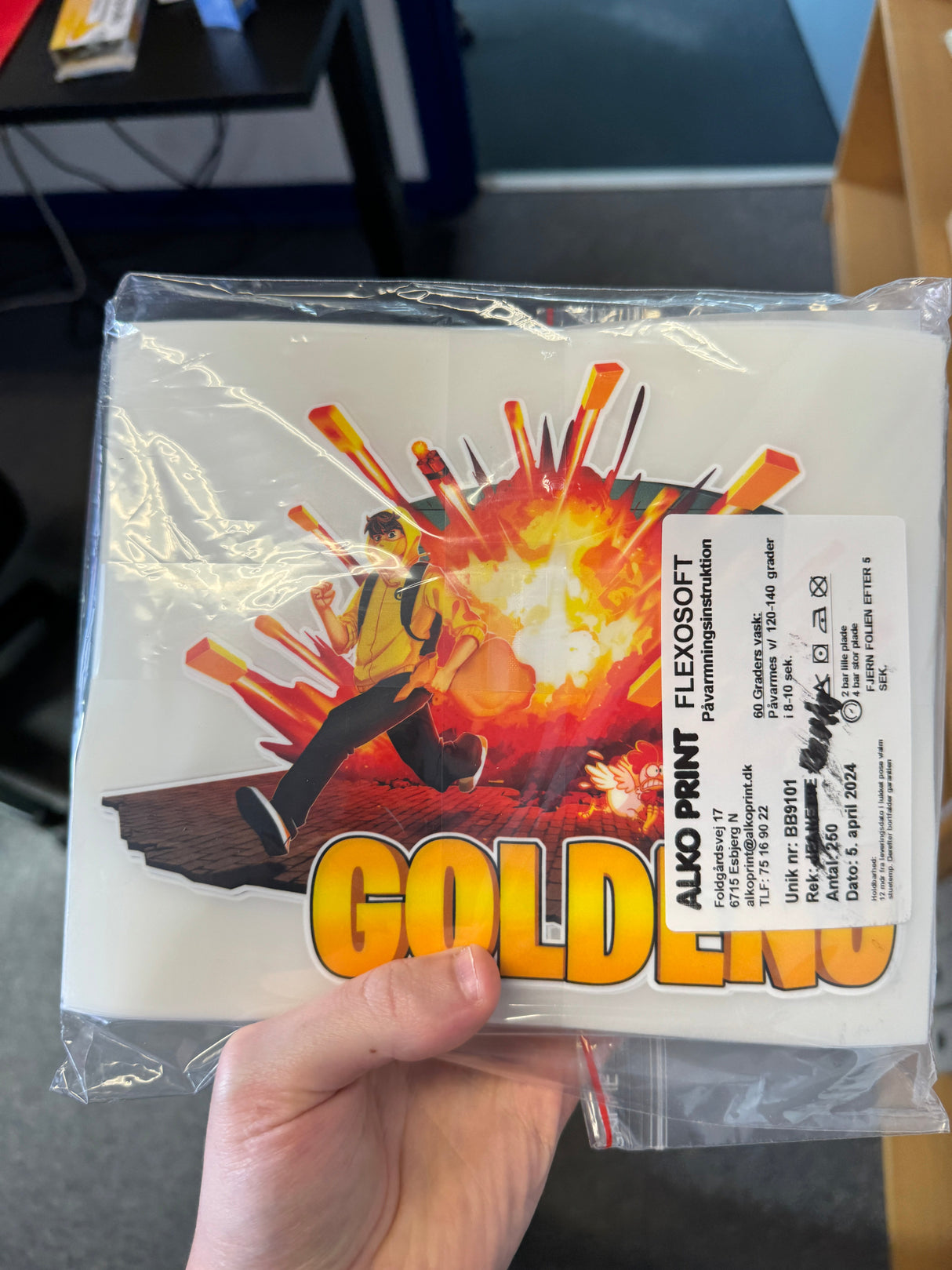 GoldenJ Design Transfer - Liten