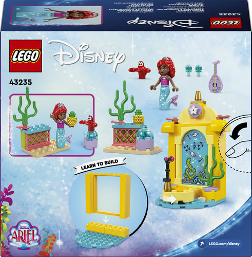 LEGO 43235 Disney Princess Ariel's Musical Stage, construction toy Lego