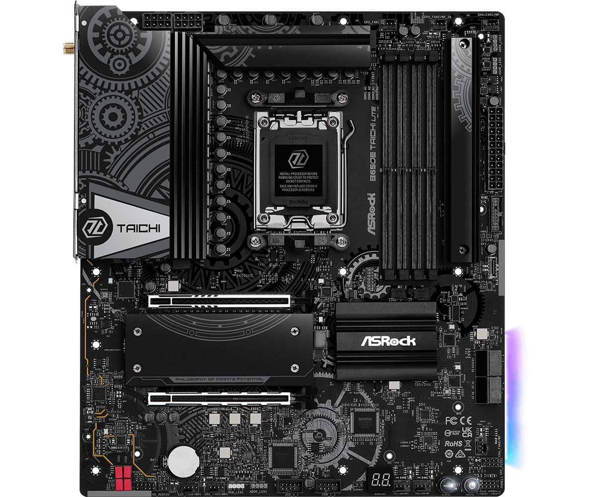 ASRock B650E TAICHI LITE - Sockel AM5 - Moderkort