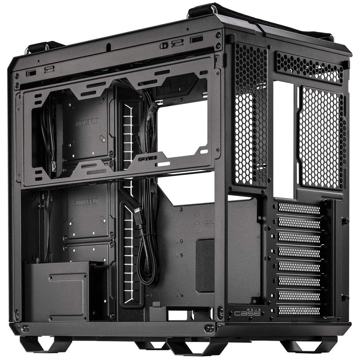 ASUS TUF Gaming GT502 Tempered Glass Dual Chamber Case Black ASUS