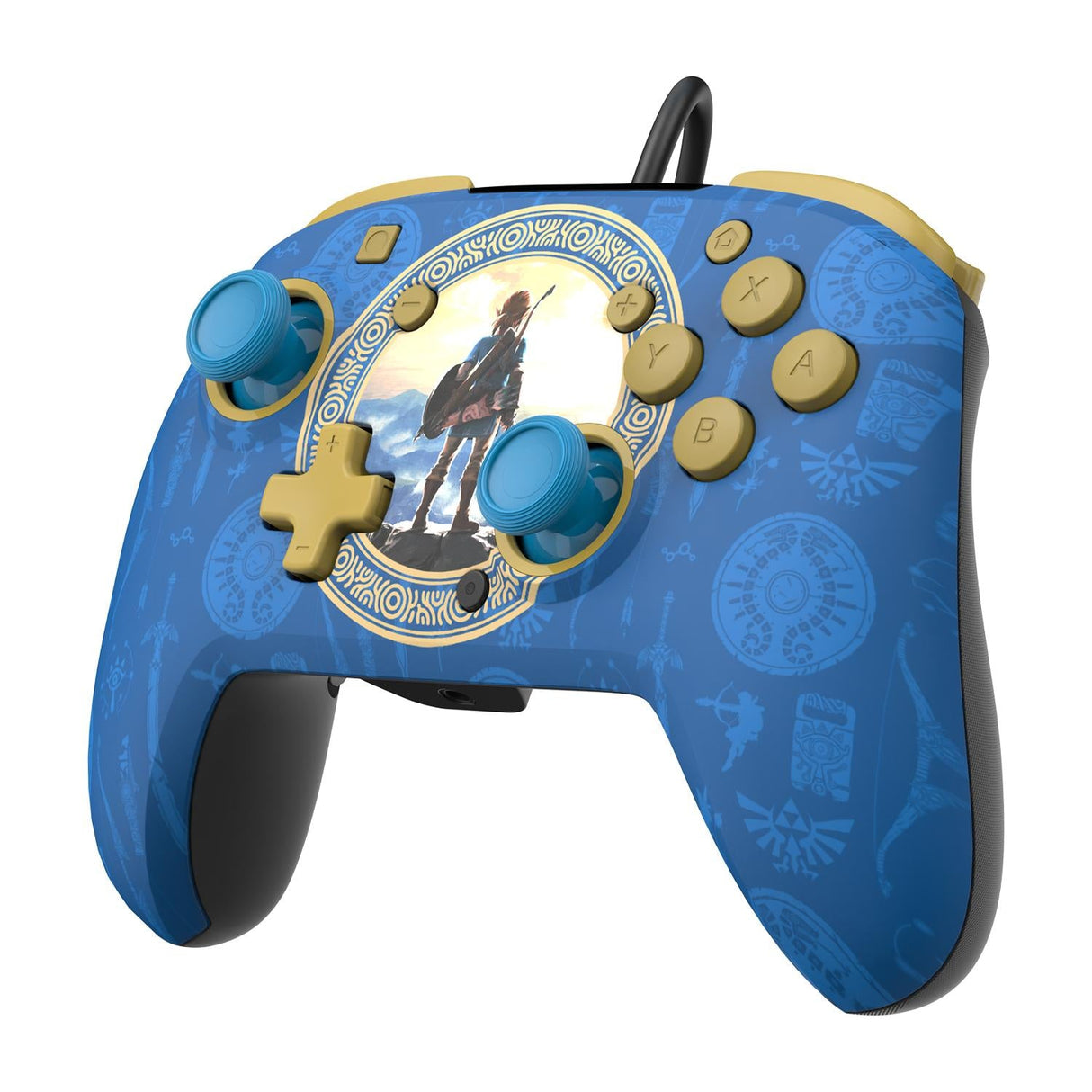 PDP Rematch Wired Controller - Hyrule Blue