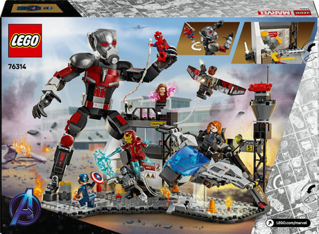 LEGO 76314 Marvel Super Heroes Captain America: Civil War Action Duel LEGO
