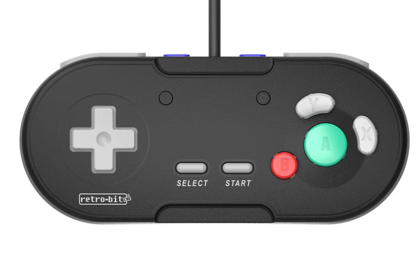 Retro-Bit LegacyGC – kablet GameCube-controller – sort