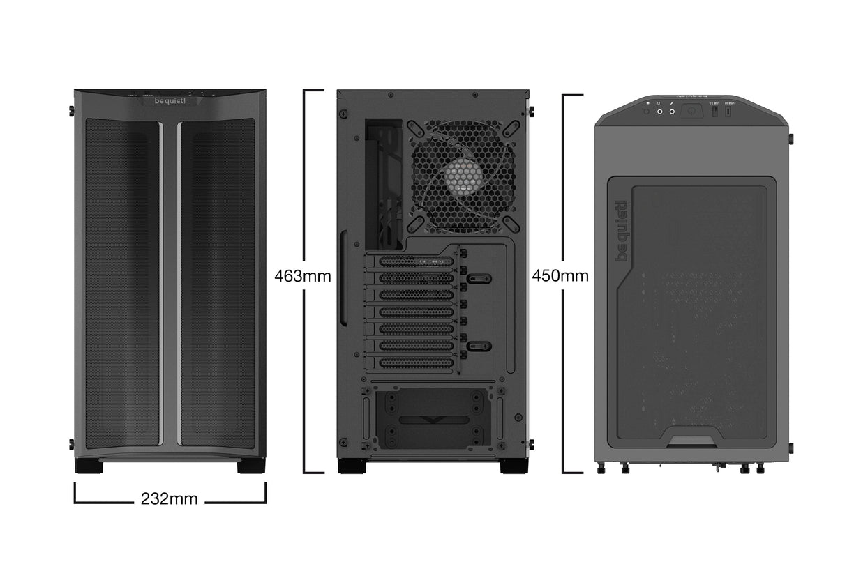 be quiet! Pure Base 500DX Tower ATX Svart