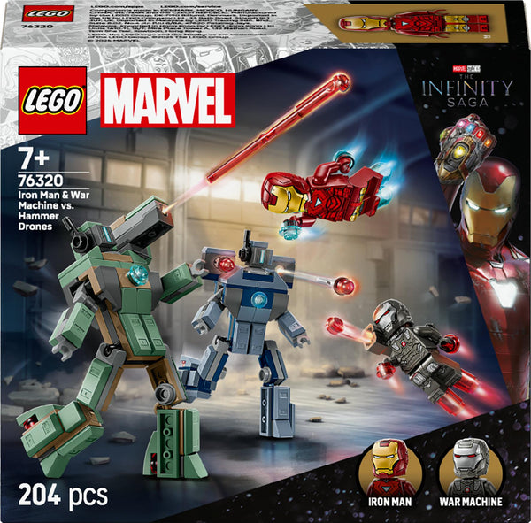LEGO Super Heroes – Iron Man & War Machine vs. Hammer Drönare