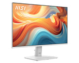 MSI PRO MP251W E14A – 24,5″ skærm, 1920 × 1080, 144 Hz, hvid – forside