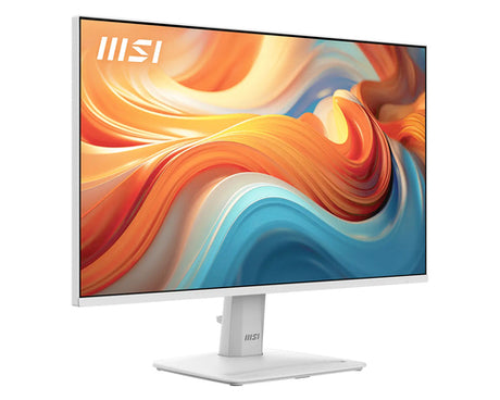 MSI PRO MP251W E14A – 24,5″ skærm, 1920 × 1080, 144 Hz, hvid – forside