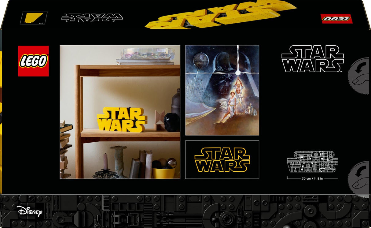 LEGO 75407 Star Wars Logo made of LEGO bricks LEGO