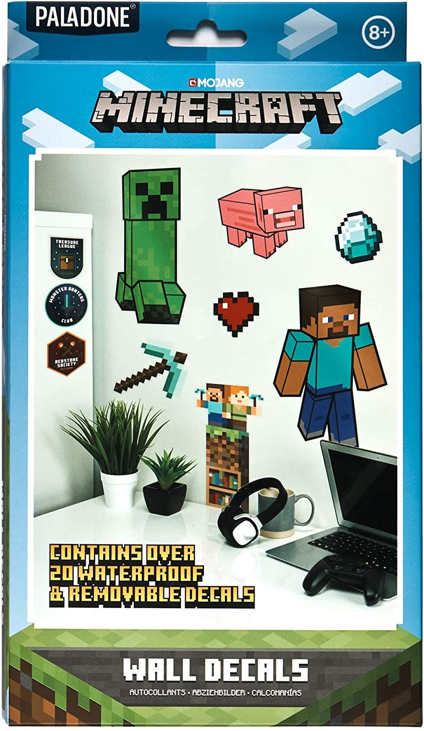 Minecraft Wall Sticker - Minecraft Stickers För Väggen