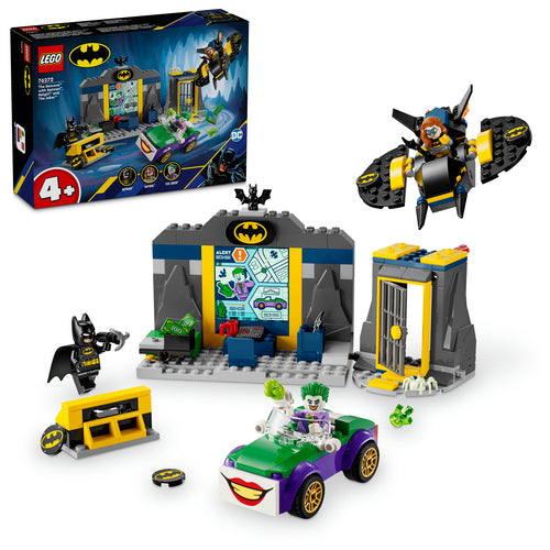LEGO 76272 DC Super Heroes Batcave with Batman, Batgirl and Joker, construction toy Lego