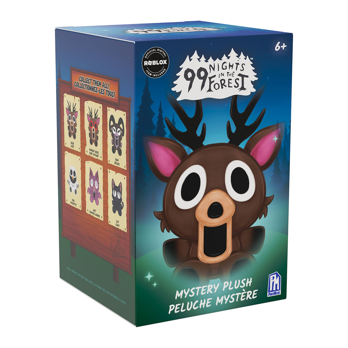 Roblox - 99 Nights - 5 Mystery Chibi Blind Box Collectible Plush (Assorted Wave 1 Cdu) (SKU: 910499)