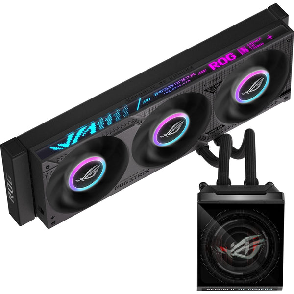 ASUS ROG Strix SLC IV 360 ARGB LCD – Vandkøling – Sort