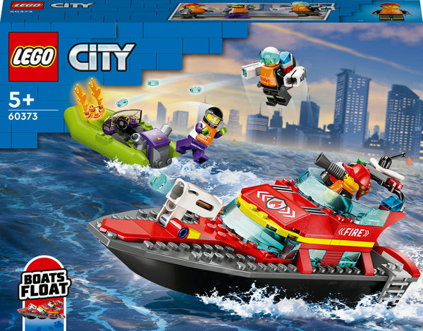 LEGO 60373 City Brandbåt